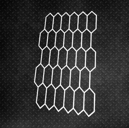 Трафарет многоразовый DFA Геометрия 77 для штукатурки и краски (G00077)