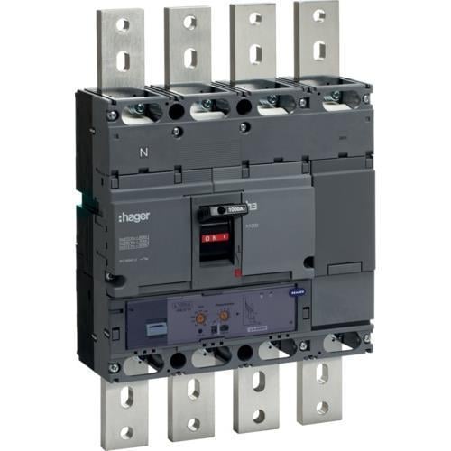 Автоматический выключатель силовой Hager 1000А 50kA 4 полюса HNE971H h1000 (13860)