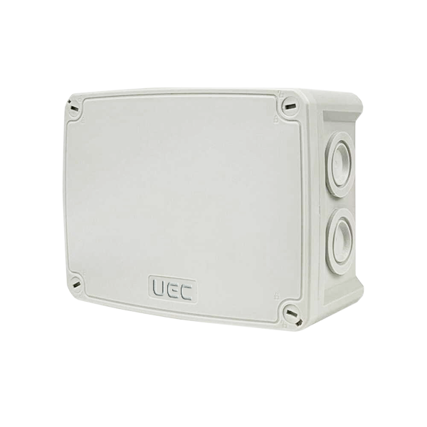 Распределительная коробка UEC 146x106x65 мм наружная 10 вводов IP66 Серый (JB-146-105-065-GF-IP66-GR)