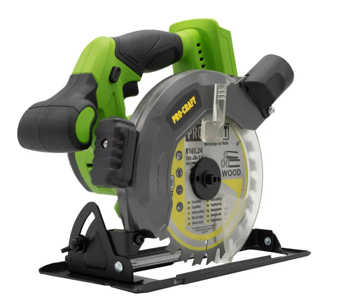 Дискова пила акумуляторна Procraft PCA28 без акумулятора та зарядного - фото 5 Дискова пила акумуляторна Procraft PCA28 без акумулятора та зарядного - фото 5