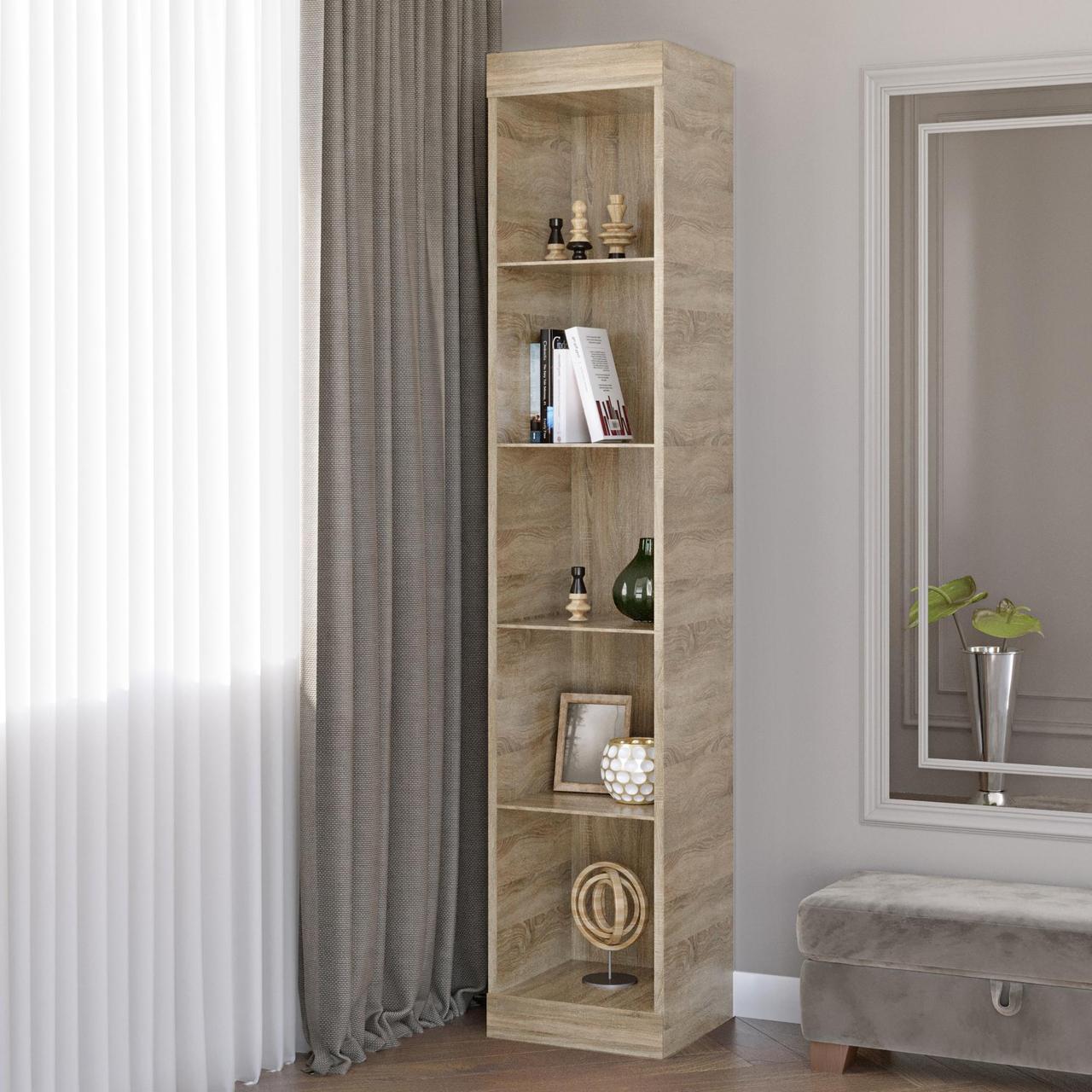 Спальня Соната Еверест Комплект 10 модульна 5 елементів Дуб сонома/Білий (DTM-2605) - фото 5 Спальня Соната Еверест Комплект 10 модульна 5 елементів Дуб сонома/Білий (DTM-2605) - фото 5