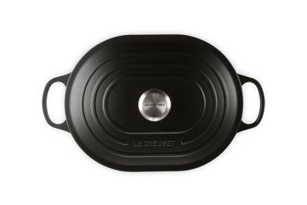 Kаструля Le Creuset Oblong 3,4 л чавунна Black (21112310000430) - фото 4