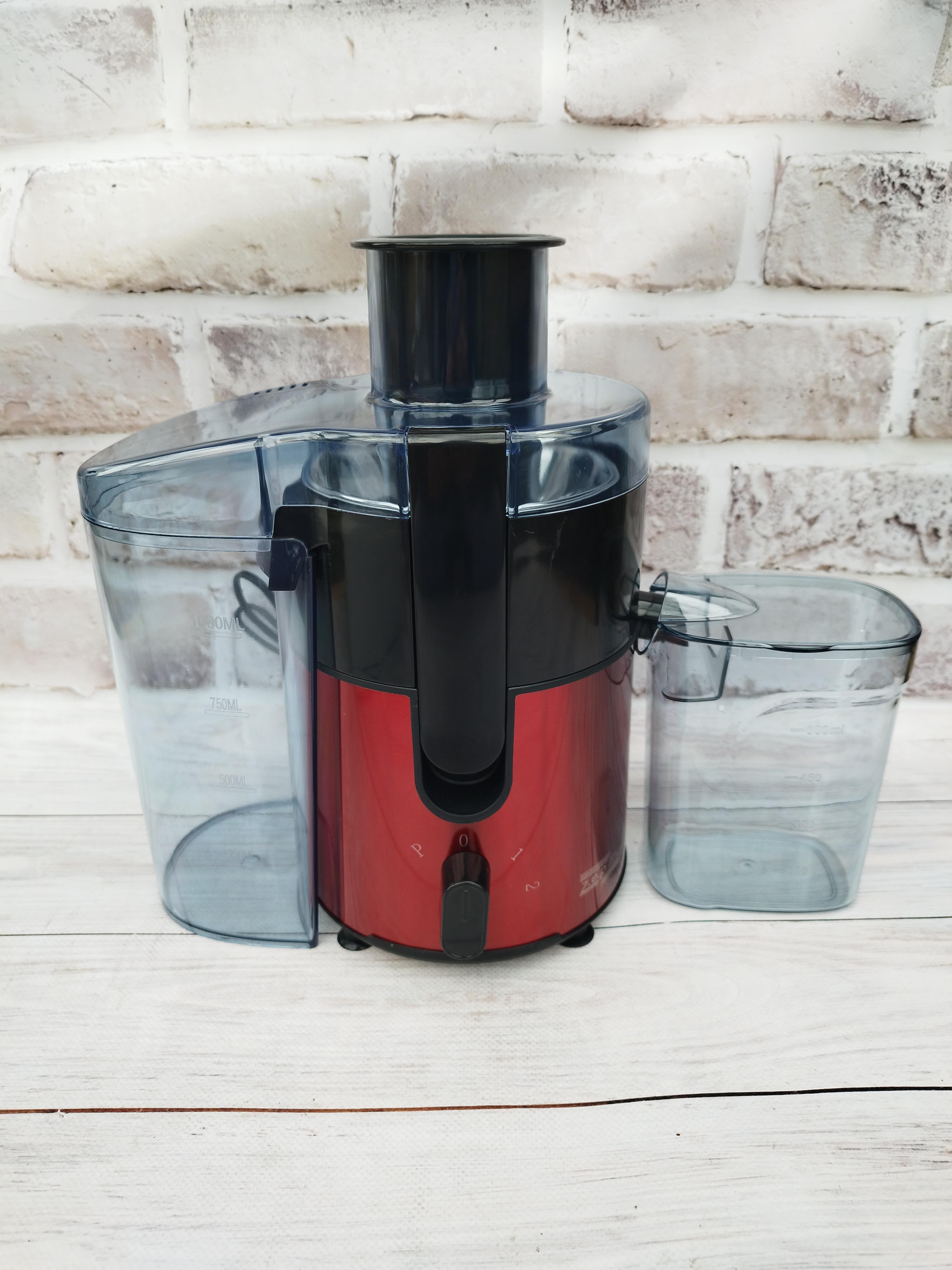 Соковитискач електричний Zepline ZP099 3000 Вт Червоний - фото 5 Соковитискач електричний Zepline ZP099 3000 Вт Червоний - фото 5