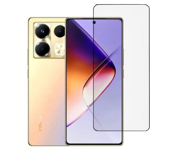Защитное стекло Full Screen Tempered Glass для Infinix Note 40 4G, Black