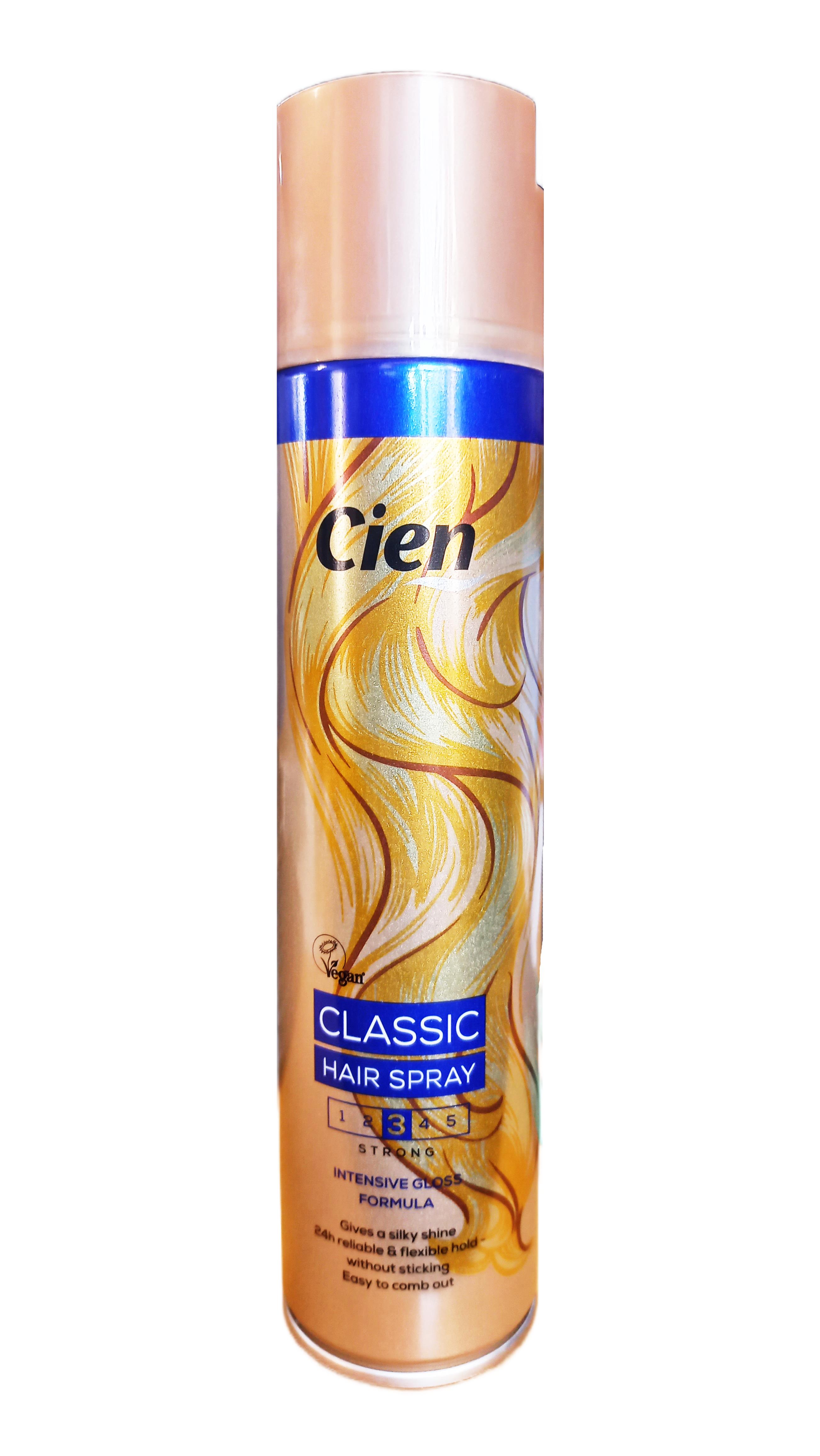Лак для волосся Cien Classic 3 сильної фіксації 400 мл (129910)