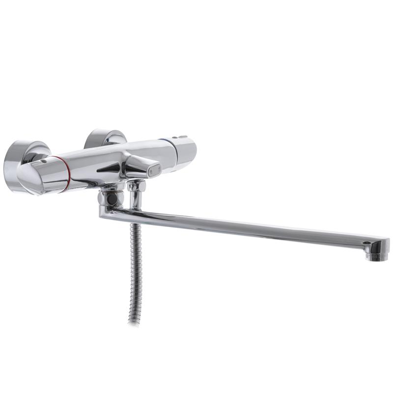 Смеситель для ванной LaTres Lorenzo LA0024 двухвентильный Хром (128346)