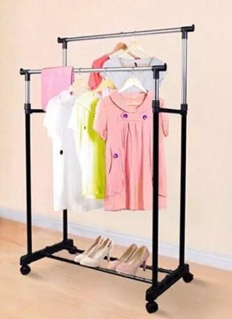 Стійка для одягу подвійна підлогова (2882) - фото 2 Стійка для одягу подвійна підлогова (2882) - фото 2