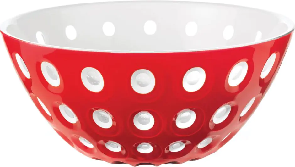 Салатник Guzzini Le Murrine пластиковый 20 см Красно-белый (173-135-279420147)