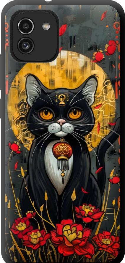 Чехол на Samsung Galaxy A03 A035F China Cat (6134b-2499-42517)