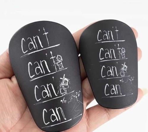 Щитки футбольні міні Can't Can Чорний (2550421030) - фото 3