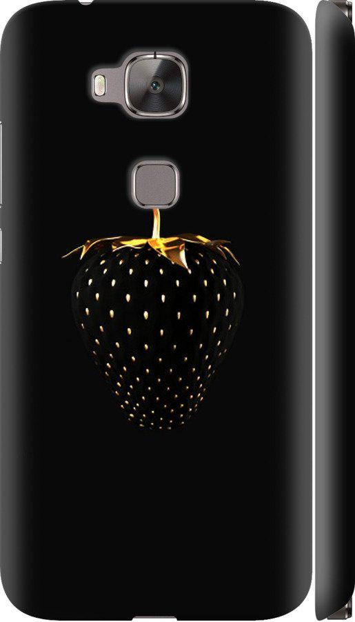 Чехол на Huawei G8 Черная клубника (3585m-493-42517)
