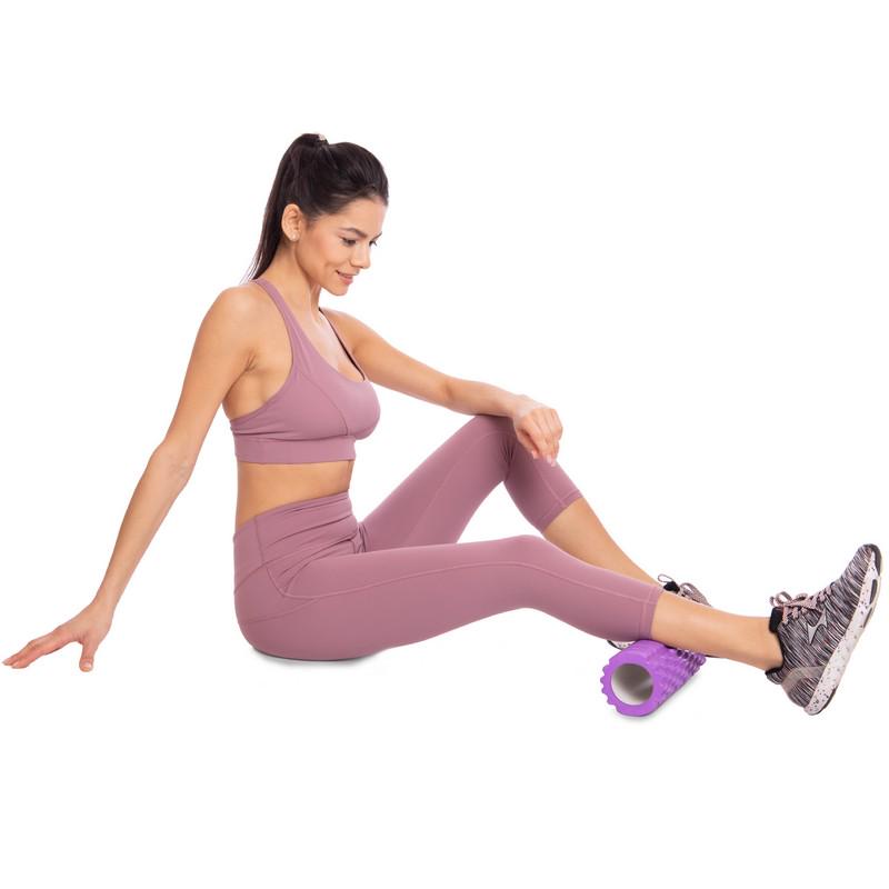 Ролик для фитнеса Grid Combi Roller 30 Фиолетивий - фото 7