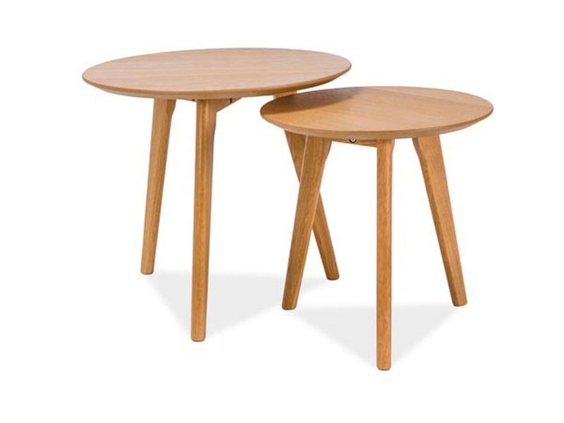 Журнальный столик Milan S2 Дуб/Дуб