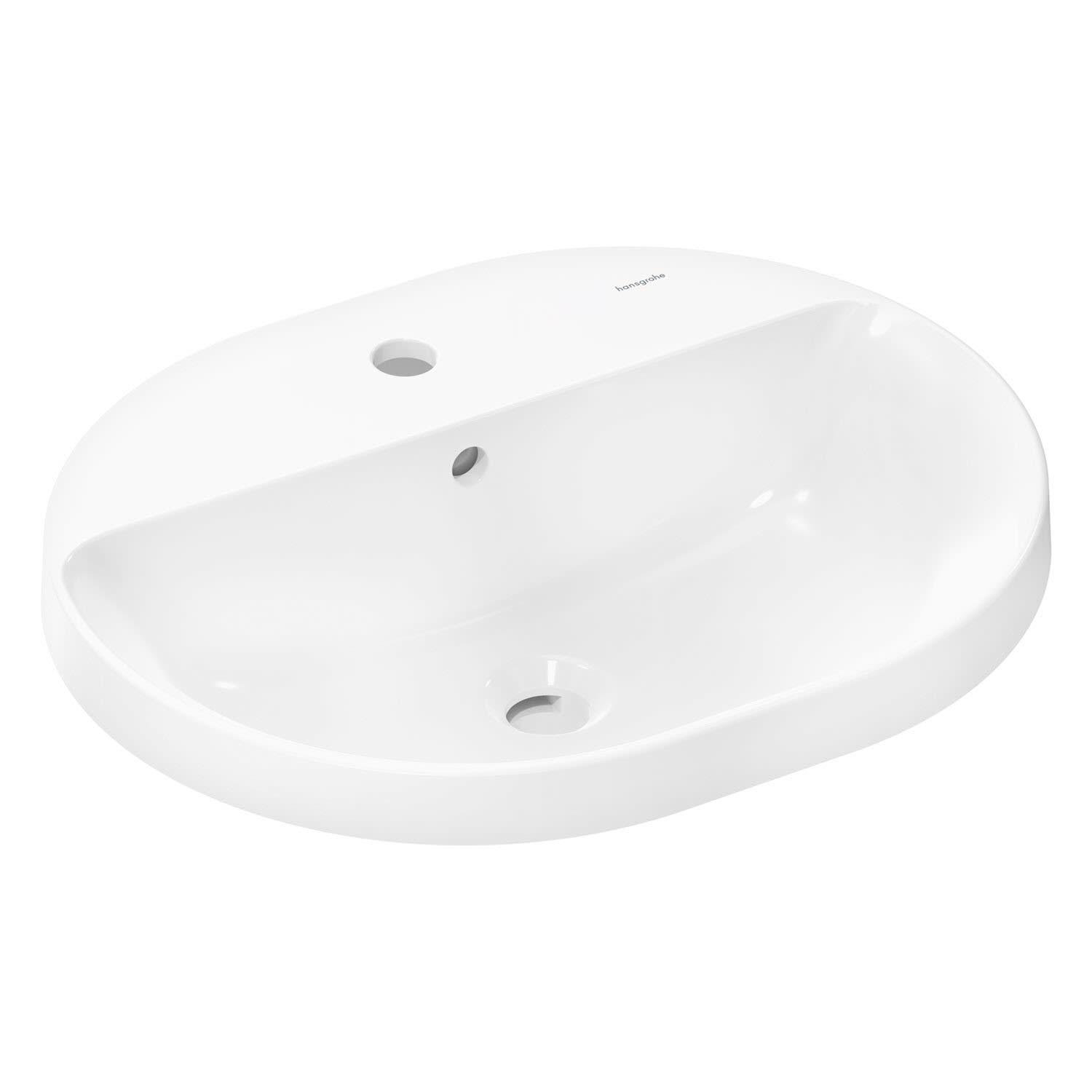 Умивальник врізний Hansgrohe Xuniva U 60161450 550x450x130 мм Білий (225951)