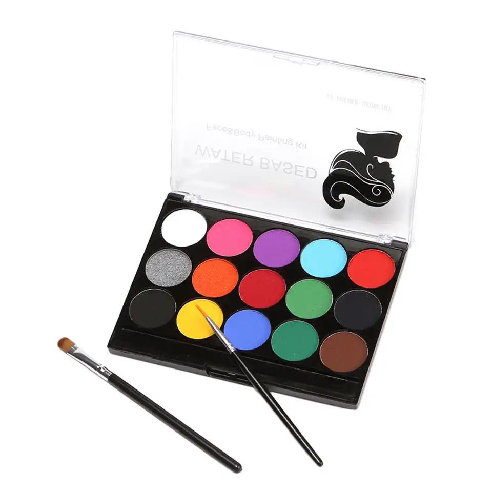 Аквагрим на водній основі 15 кольорів