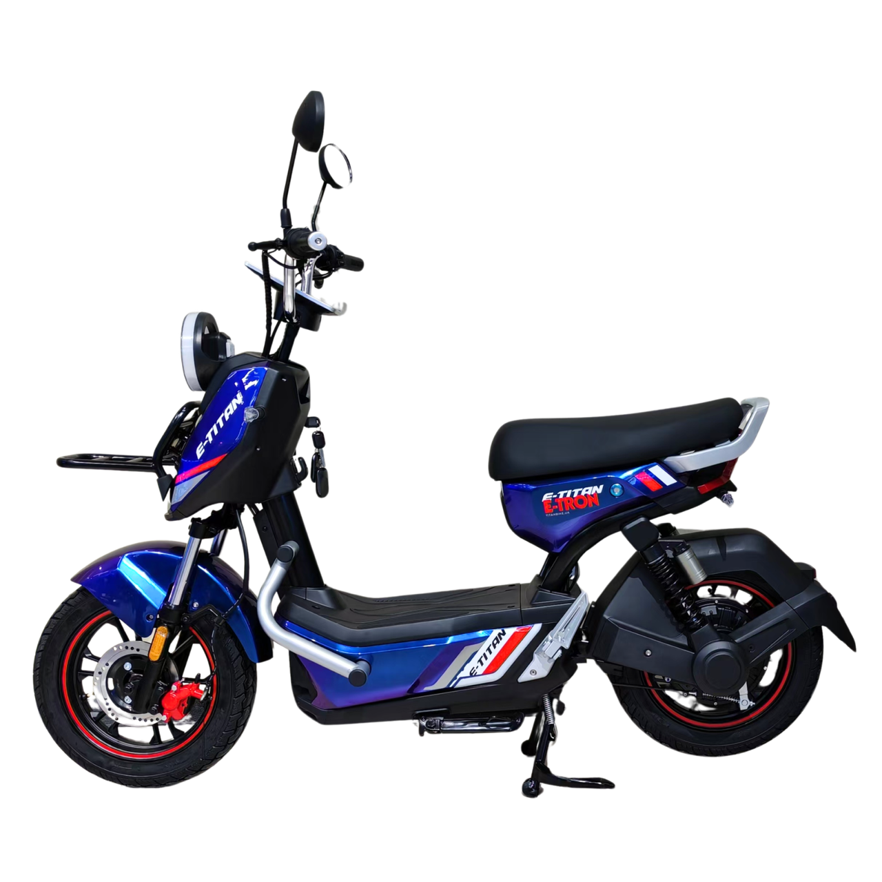 Электроскутер E-Titan E-tron 14" Синий