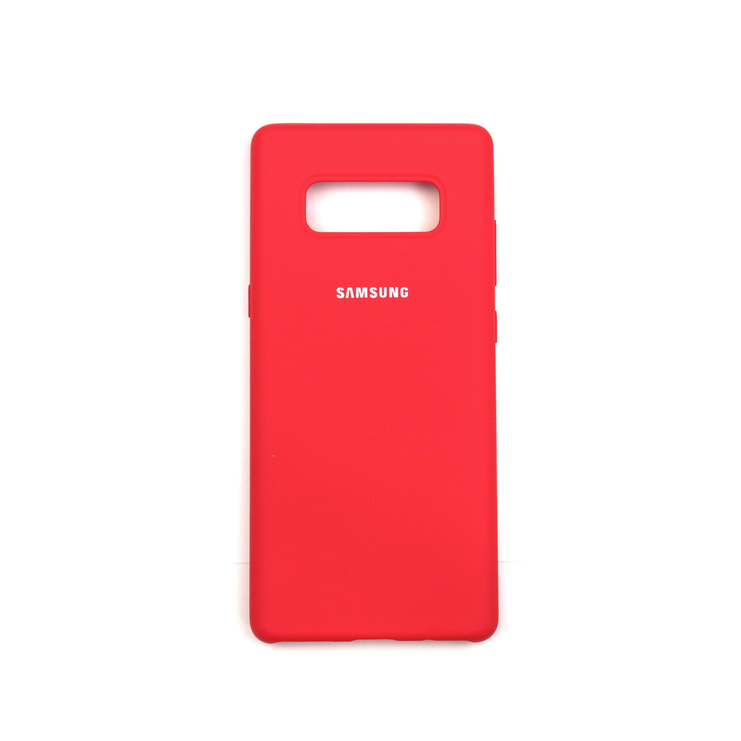 Чехол Jelly Silicone Case Samsung Note 8 Red (14)