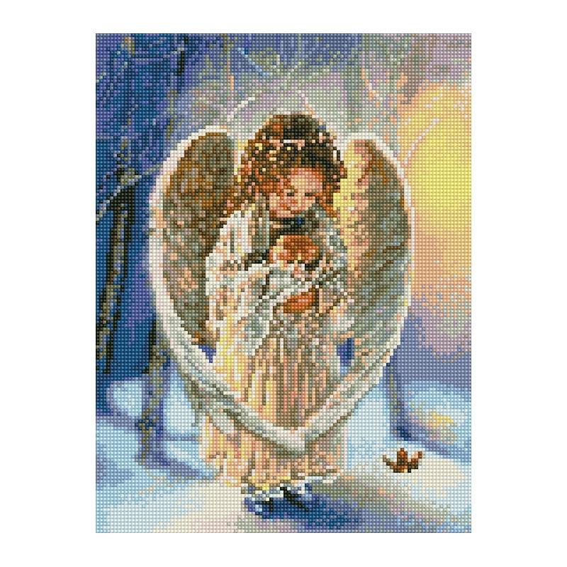 Алмазная мозаика Rainbow Art Ангел 40х30 см (EJ1359)