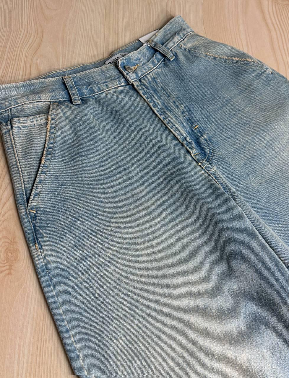 Джинси жіночі Its Basic 3097 SKATER jeans широкі косі кишені р. 36 Блакитний (1727) - фото 8 Джинси жіночі Its Basic 3097 SKATER jeans широкі косі кишені р. 36 Блакитний (1727) - фото 8