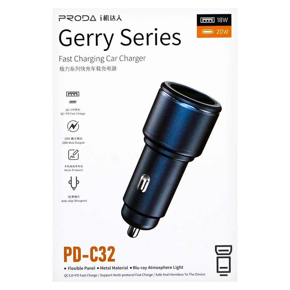 Зарядное устройство Remax Proda PD-C32 Серый (MAW-45379_223)