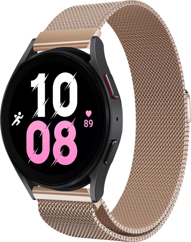 Ремешок Миланская петля Milano для Galaxy Watch 5 44 мм Rose Gold (29181-27) Ремешок Миланская петля Milano для Galaxy Watch 5 44 мм Rose Gold (29181-27)