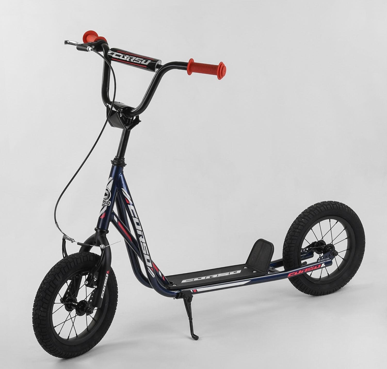 Самокат двоколісний Corso JT 32050 колеса надувні 12" (86800)