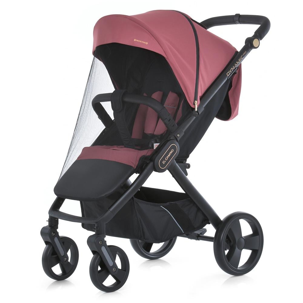 Коляска дитяча El Camino ME 1053-3 DYNAMIC PRO Dusty Rose - фото 8