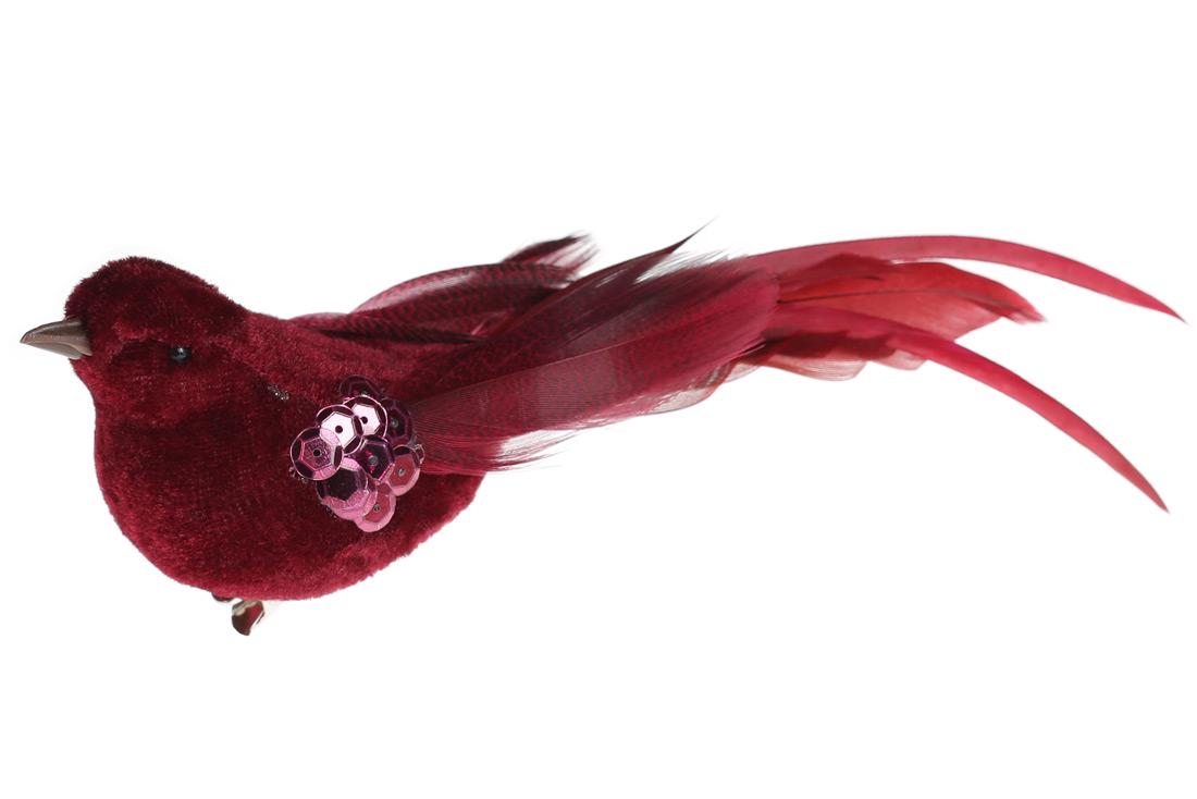 Декоративная птица на клипсе BonaDi (499-009)