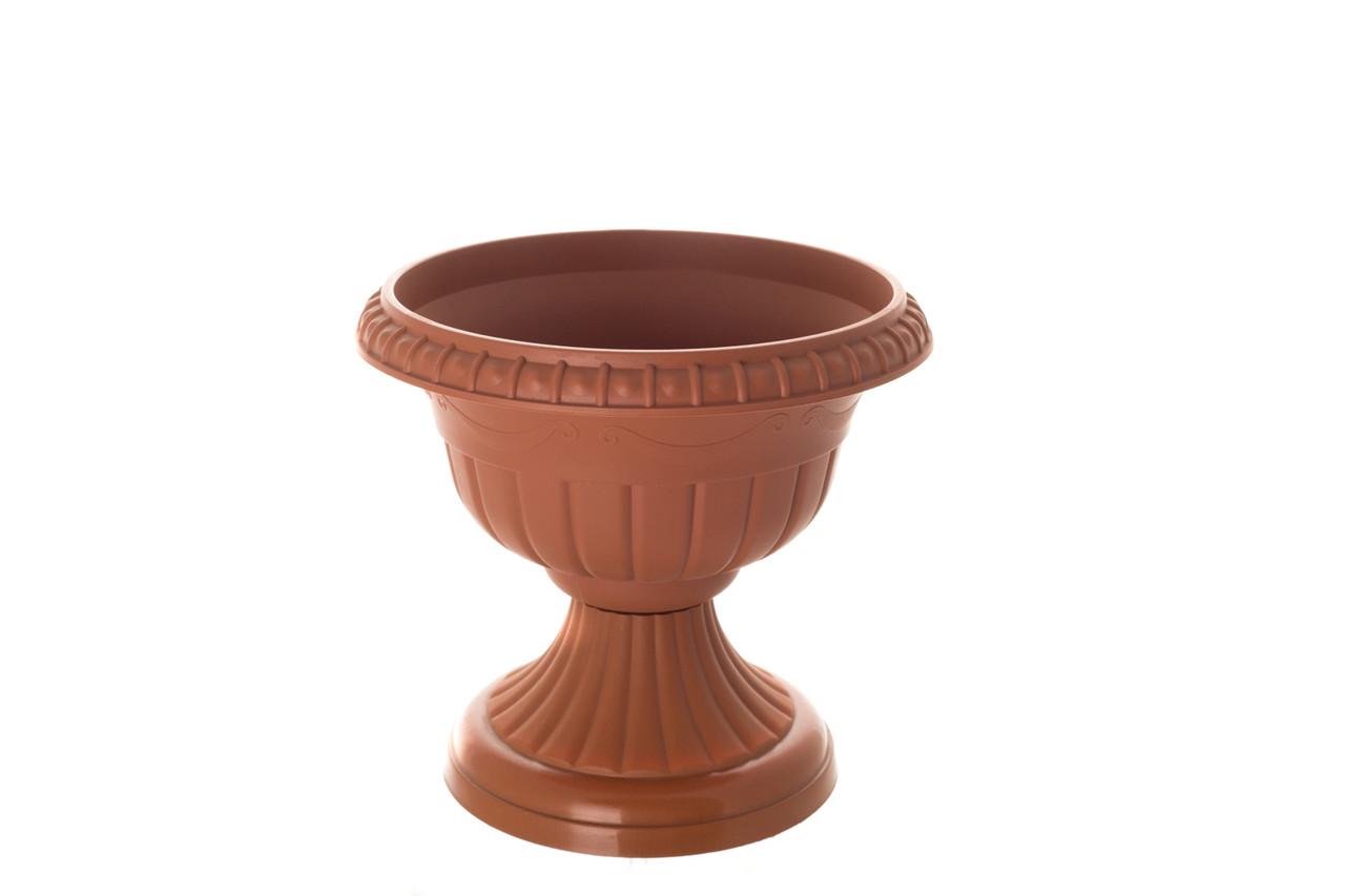 Газон для квітів Form-Plastic Рома 11,5 л 37х33 см Теракотовий