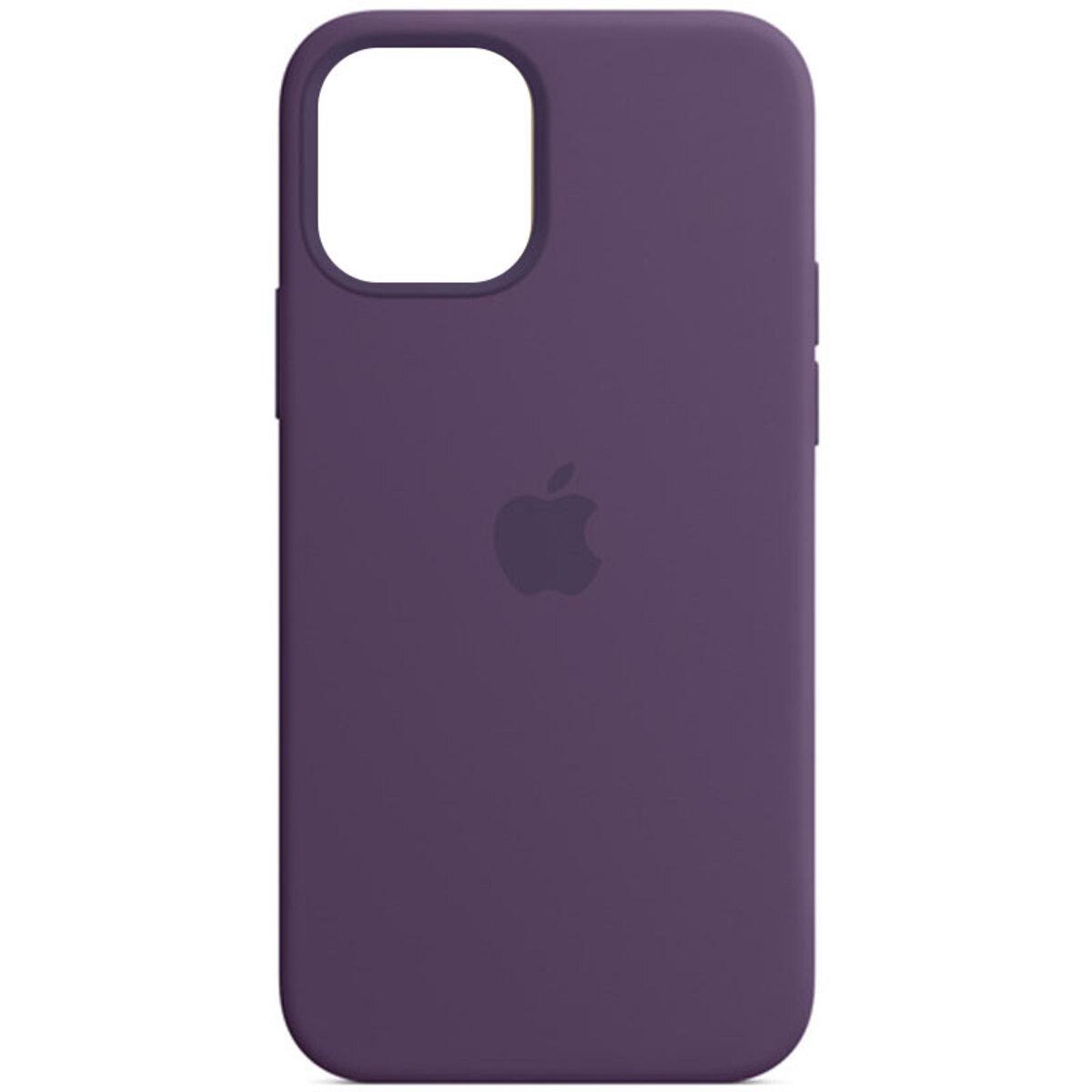 Противоударный чехол Silicone Full Case AA Open Cam для Apple iPhone 15 Pro Max Amethist - фото 1