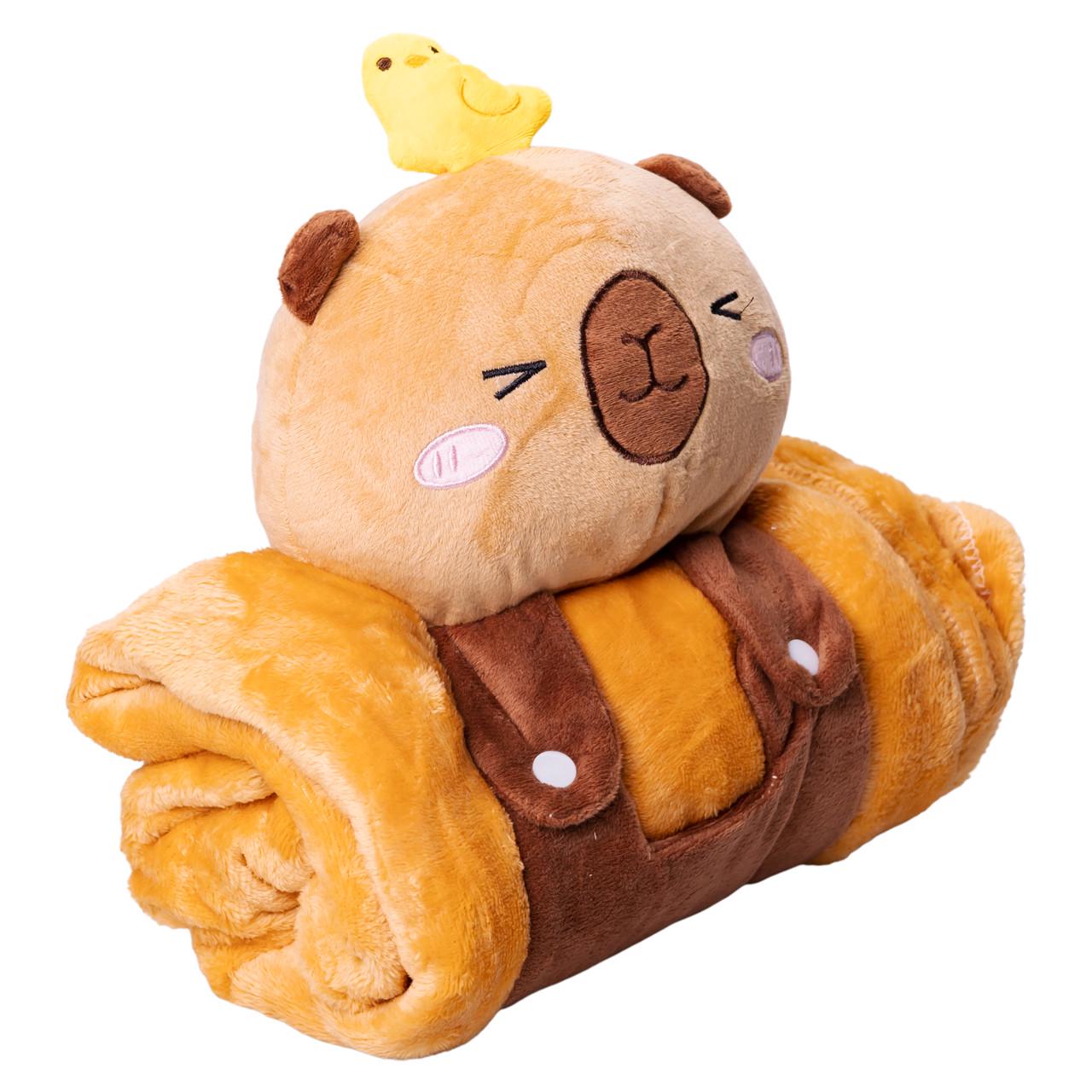 М'яка іграшка-плед Colorful Home Зайчик 2в1 120x160 см Коричневий (5616-68BR) М'яка іграшка-плед Colorful Home Зайчик 2в1 120x160 см Коричневий (5616-68BR)