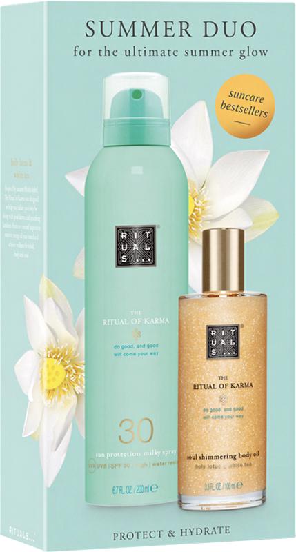 Набор 2в1 Suncare Set Ritual of Karma SPF 30 защита и сияние кожи 300 мл (55191)