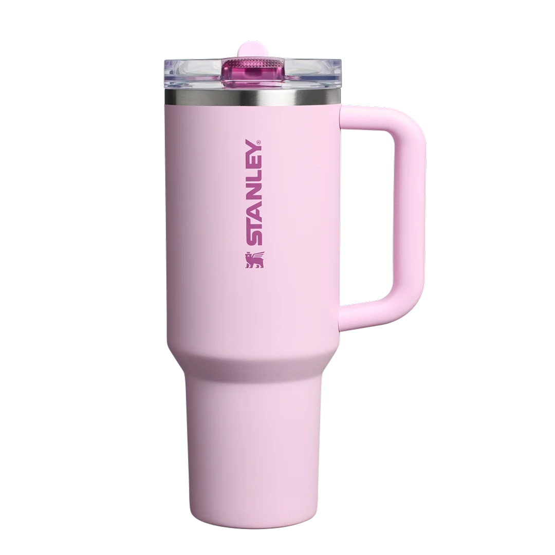 Термочашка Stanley The Quencher Pro Tour Flip Straw Tumbler 1,182 л Светло-розовый (36901563)