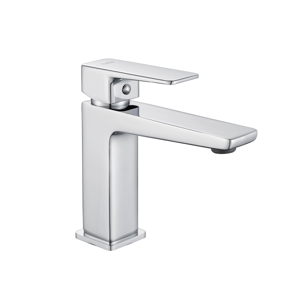 Смеситель латунный для раковины низкий Lidz Orion 001F однорычажный d 25 мм Хром (SD00054215)