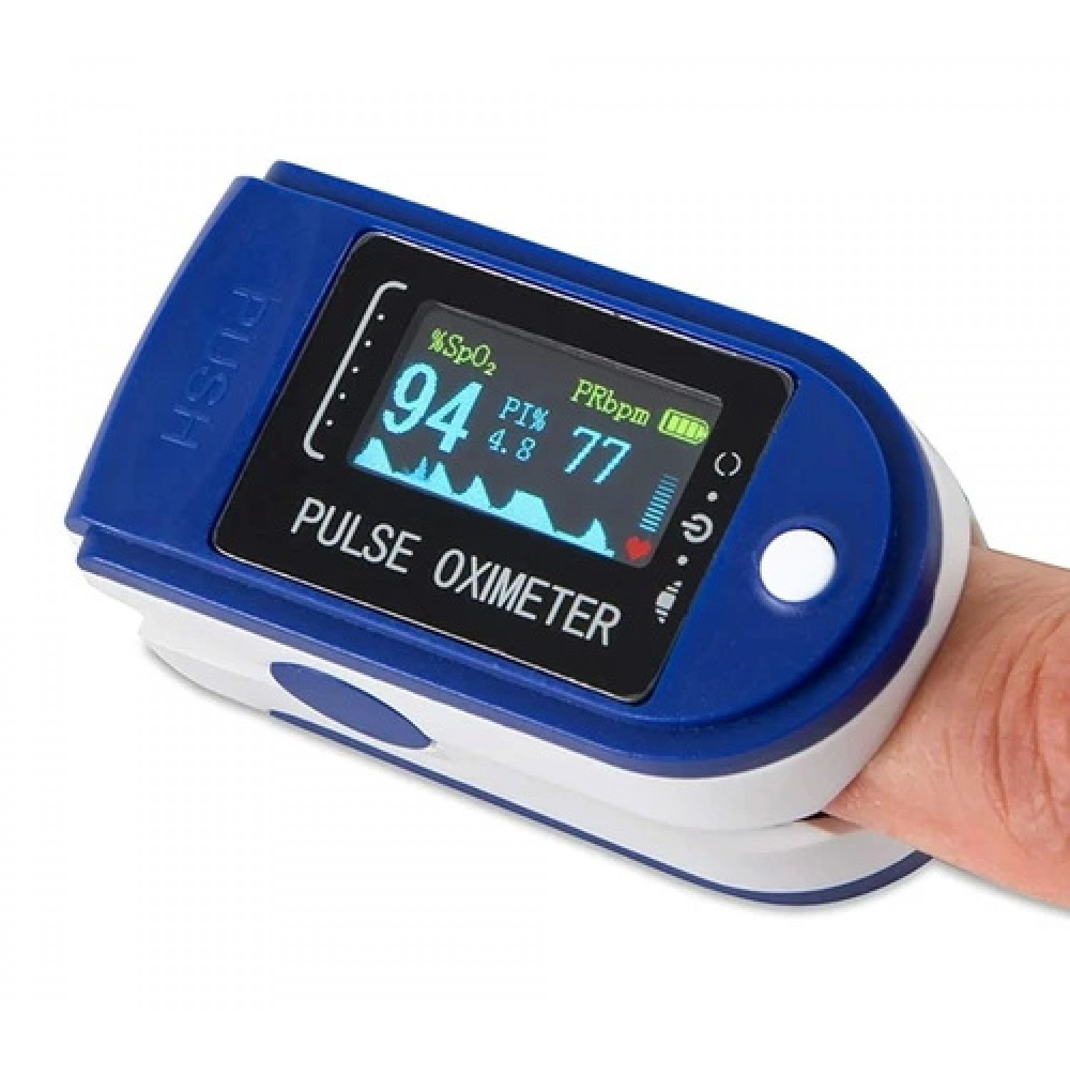 Пульсоксиметр Fingertip Pulse Oximeter LK-87 - фото 2