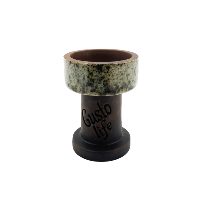 Чаша для кальяна глиняная Gusto Bowls Rook Glaze Grey (31578032) Чаша для кальяна глиняная Gusto Bowls Rook Glaze Grey (31578032)