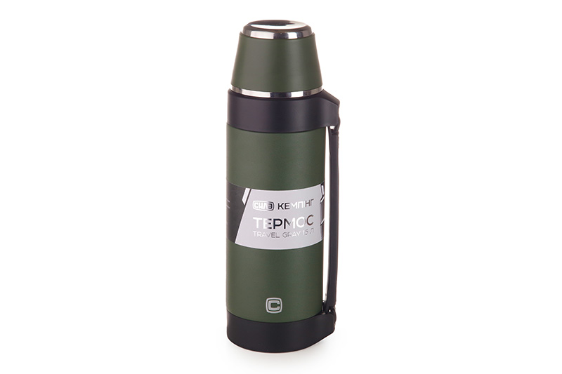 Термос Сила Travel 1,5л Gray (2742409622)