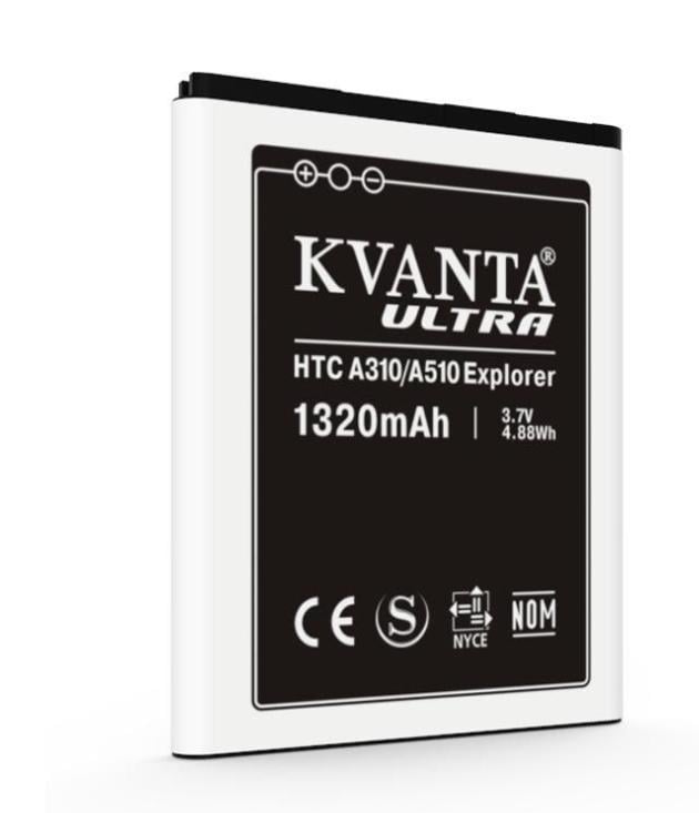 Аккумулятор Kvanta A9191 для HTC Desire HD/7 Surround/A9191/Ace/Mondrian/G10 1320 mAh (000020745) Аккумулятор Kvanta A9191 для HTC Desire HD/7 Surround/A9191/Ace/Mondrian/G10 1320 mAh (000020745)