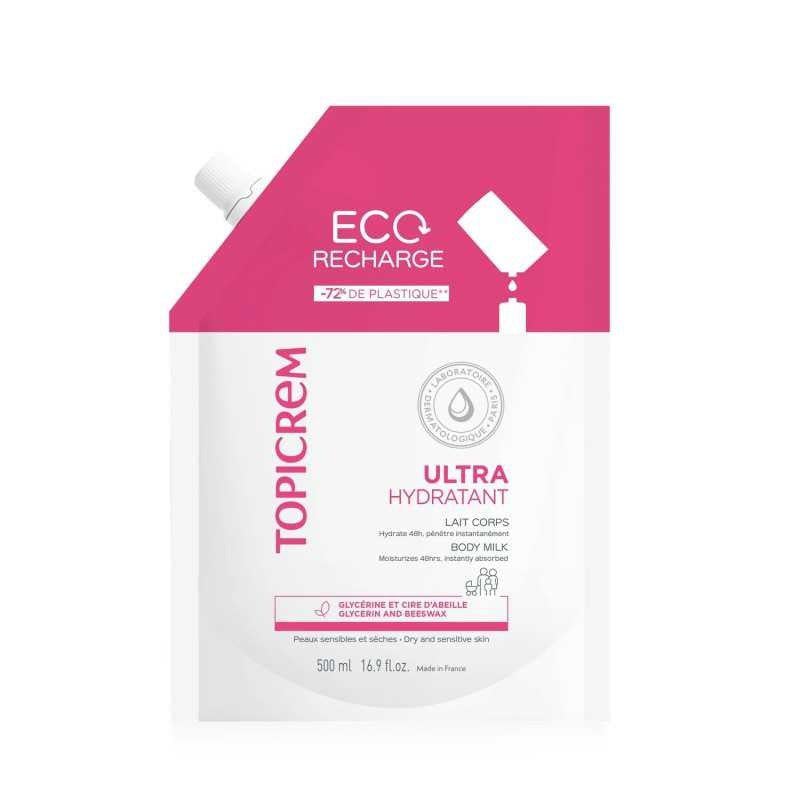 Крем для тела увлажняющий Topicrem Ultra Hydratante ultra-moisturizing body milk Eco-Recharge 500 мл (25660530)