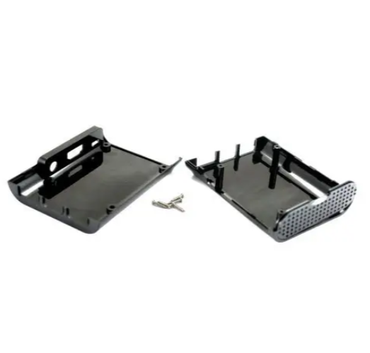 Корпус кейс для мини компьютера Raspberry Pi B+ 2 B 2B 3 B 3B Black (286395) - фото 2