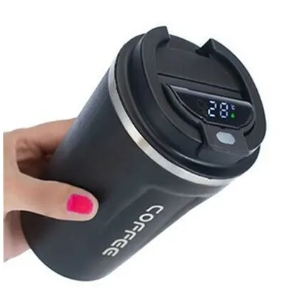 Термокружка с градусником из нержавеющей стали 380 мл (13732594) - фото 4 Термокружка с градусником из нержавеющей стали 380 мл (13732594) - фото 4