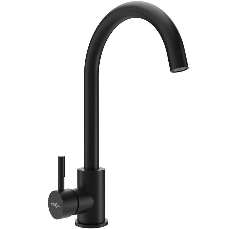 Змішувач кухонний Mexen Foggia матовий Чорний