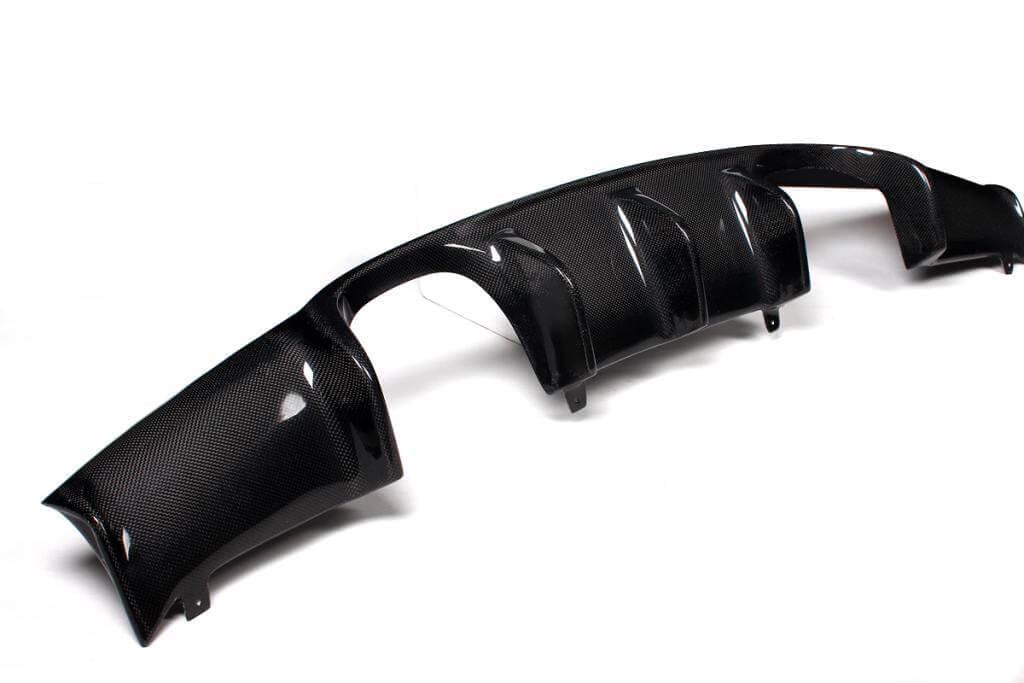 Диффузор заднего бампера DDCarbon V4 для E92/E93 M3 для BMW 3 серия E-90/91/92/93 2005-2011 гг. натуральный карбон (136918)