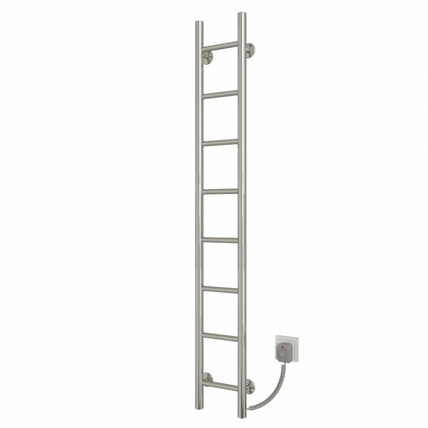 Полотенцосушитель Deffi Орион П8 электрический Е правое подключение 200x1400 мм