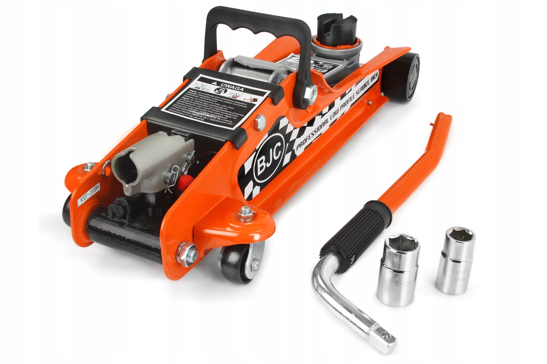 Домкрат низкопрофильный Mar-Pol M80231 BJC 2,5 Т в пластиковом кейсе