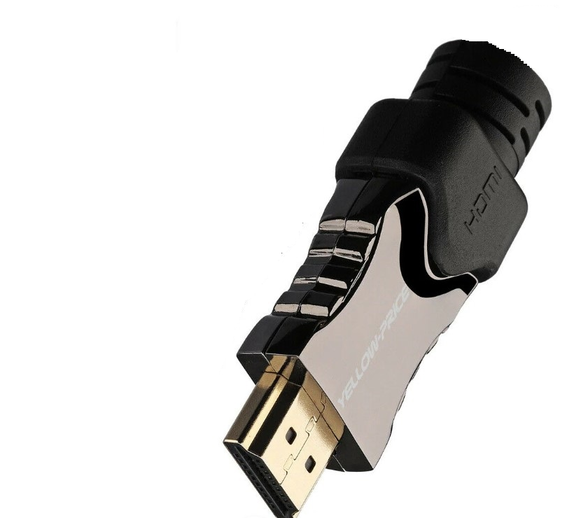 Кабельный разъем HDMI штекер серия "Reference Line" с металлическим разборным корпусом 19 контактов на кабель