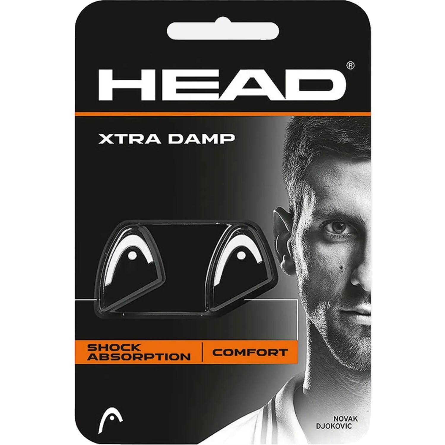 Вибротушители для ракеток Head XTRA DAMP 2 шт. Бело-черный (285-511 white)