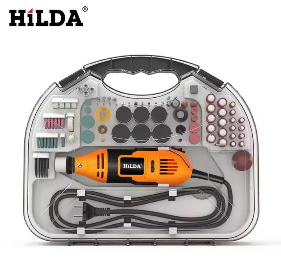 Бормашина міні-дриль/гравер HILDA MD200-B з комплектом насадок 200W (26568812) - фото 8 Бормашина міні-дриль/гравер HILDA MD200-B з комплектом насадок 200W (26568812) - фото 8