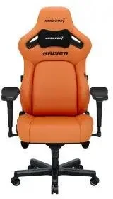 Комп'ютерне крісло геймерське Anda Seat Kaiser 4 L екошкіра Помаранчевий (AD12YDDCL20OPVC) - фото 2