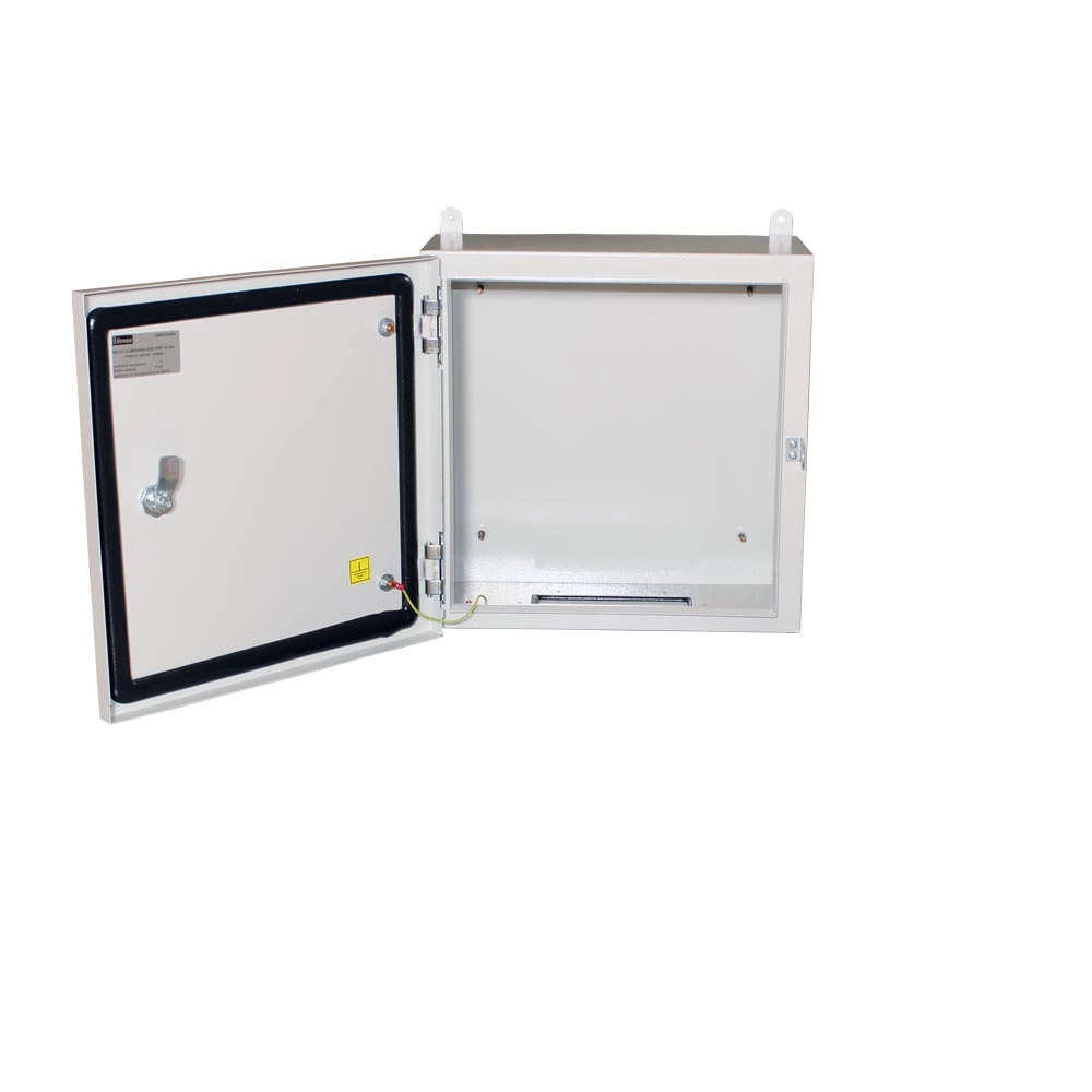 Бокс монтажний навісний BW t=1,2 IP65 У2 без панелі з металевим замком 300х300х150 мм (Б00052711)